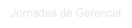 Jornades de Gerencia
