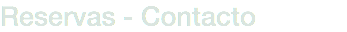 Reservas - Contacto